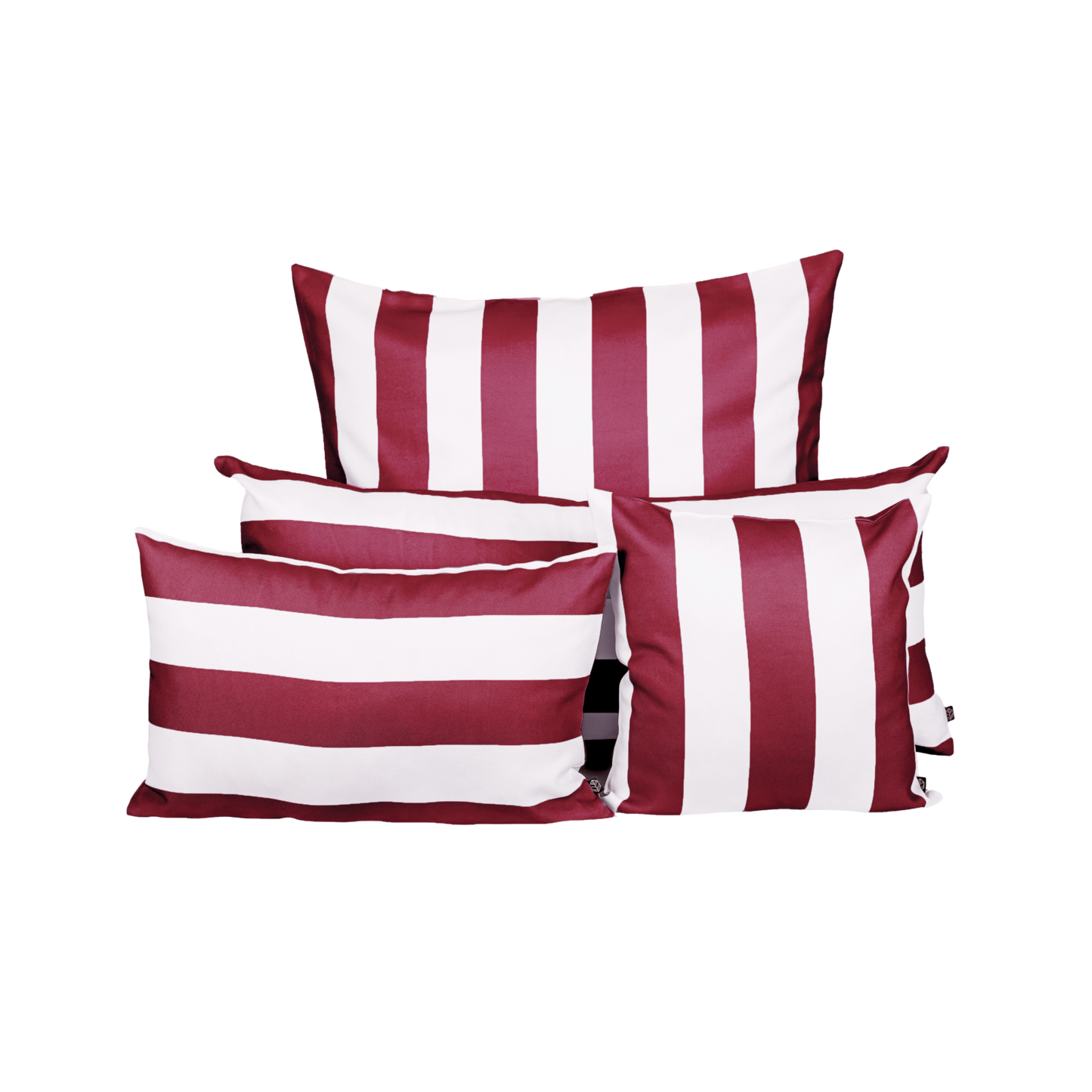 HOUSSE COUSSIN EXTERIEUR À RAYURES - 4 couleurs