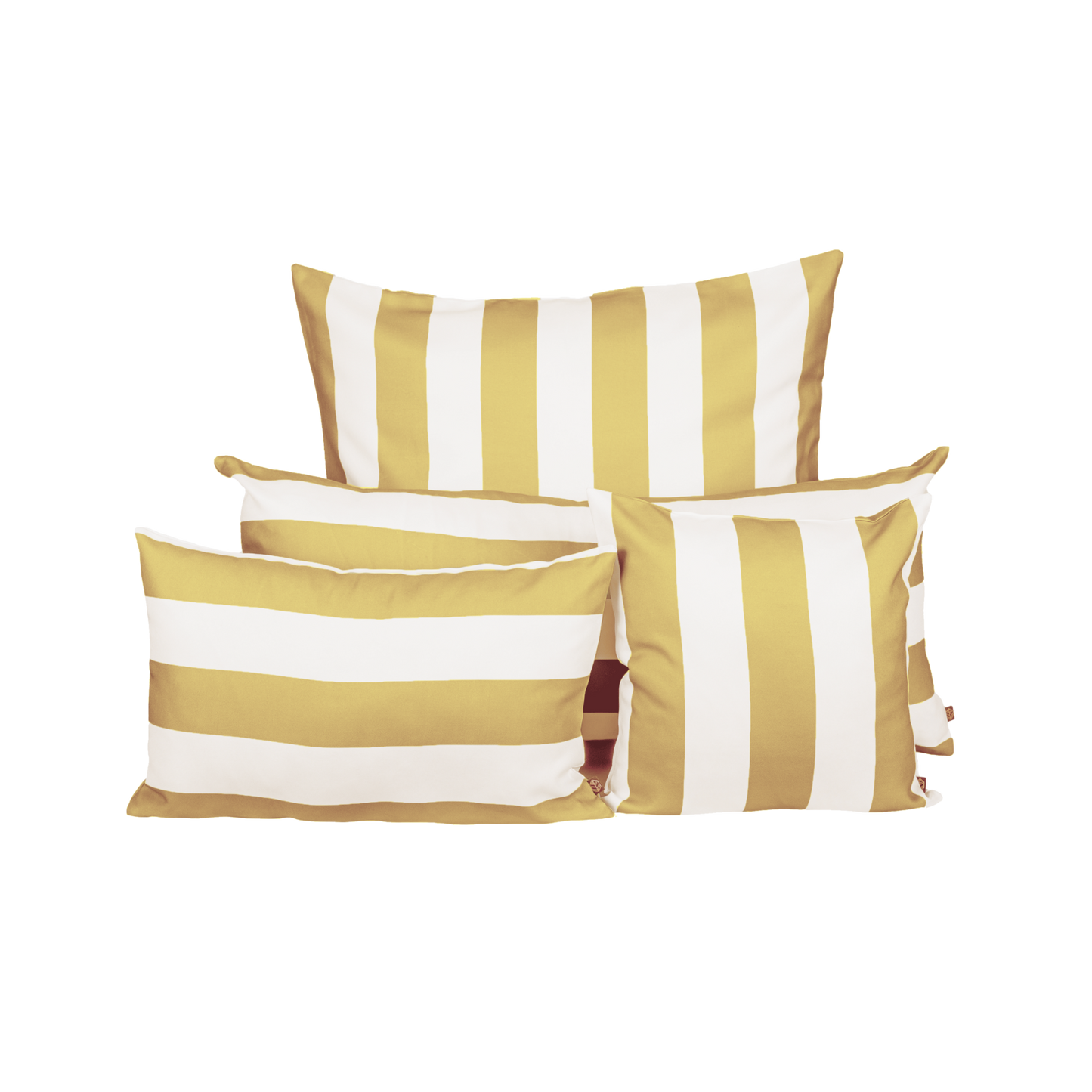 HOUSSE COUSSIN EXTERIEUR À RAYURES - 4 couleurs