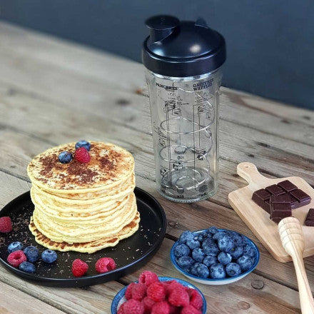 Shaker à crêpes / gaufres / pancakes