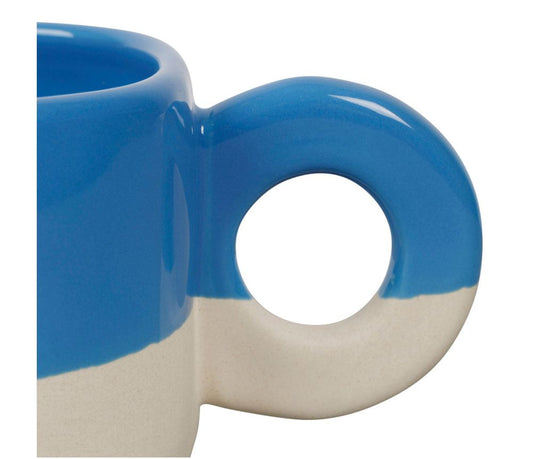 TASSE BLEUE - MAISON DU BONHEUR
