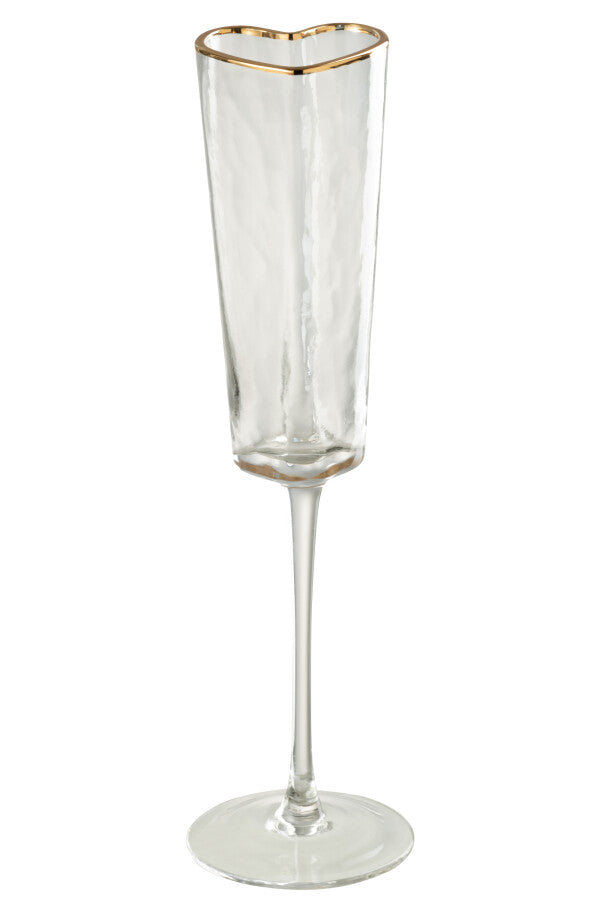 COUPE À CHAMPAGNE - Coeur