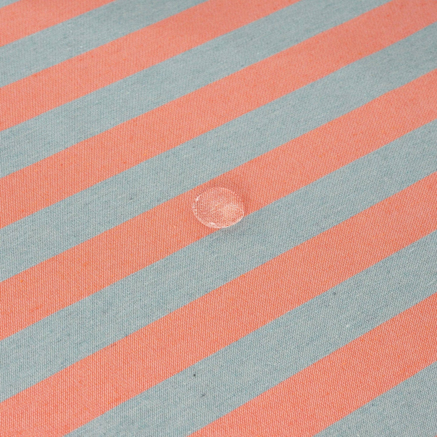 NAPPE hydrofuge - Rayures oranges et bleues -