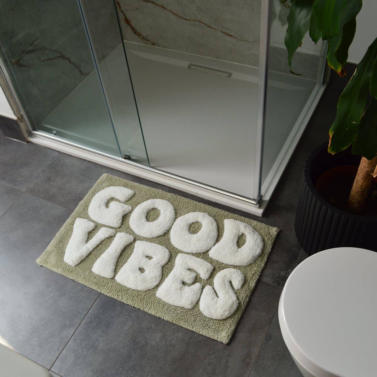 TAPIS DE BAIN "Good Vibes"