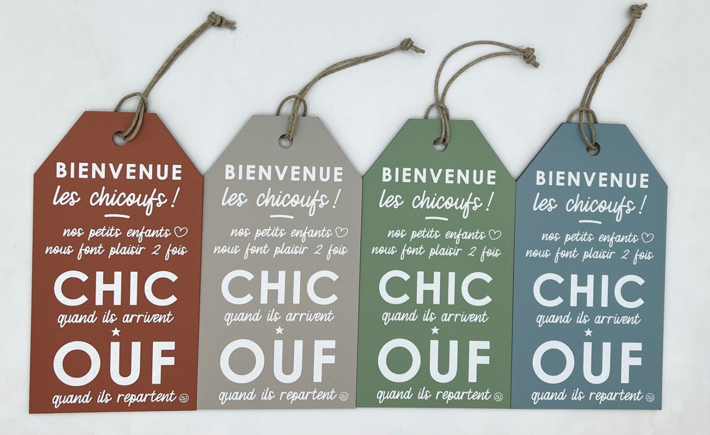 ETIQUETTE CHIC OUF / LES COPAINS D'ABORD