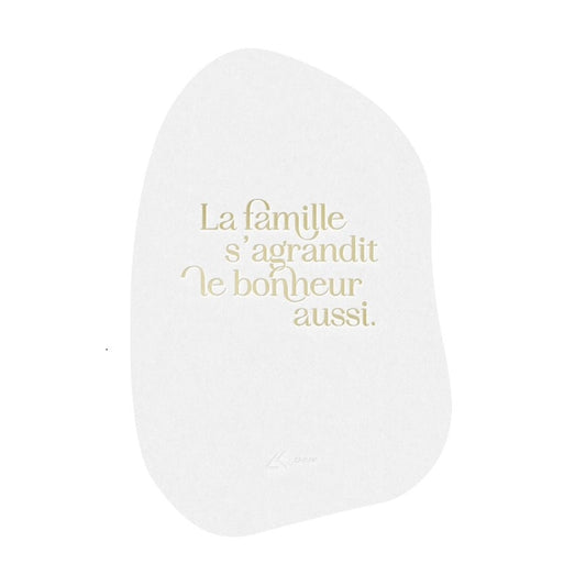 CARTE NAISSANCE - Famille