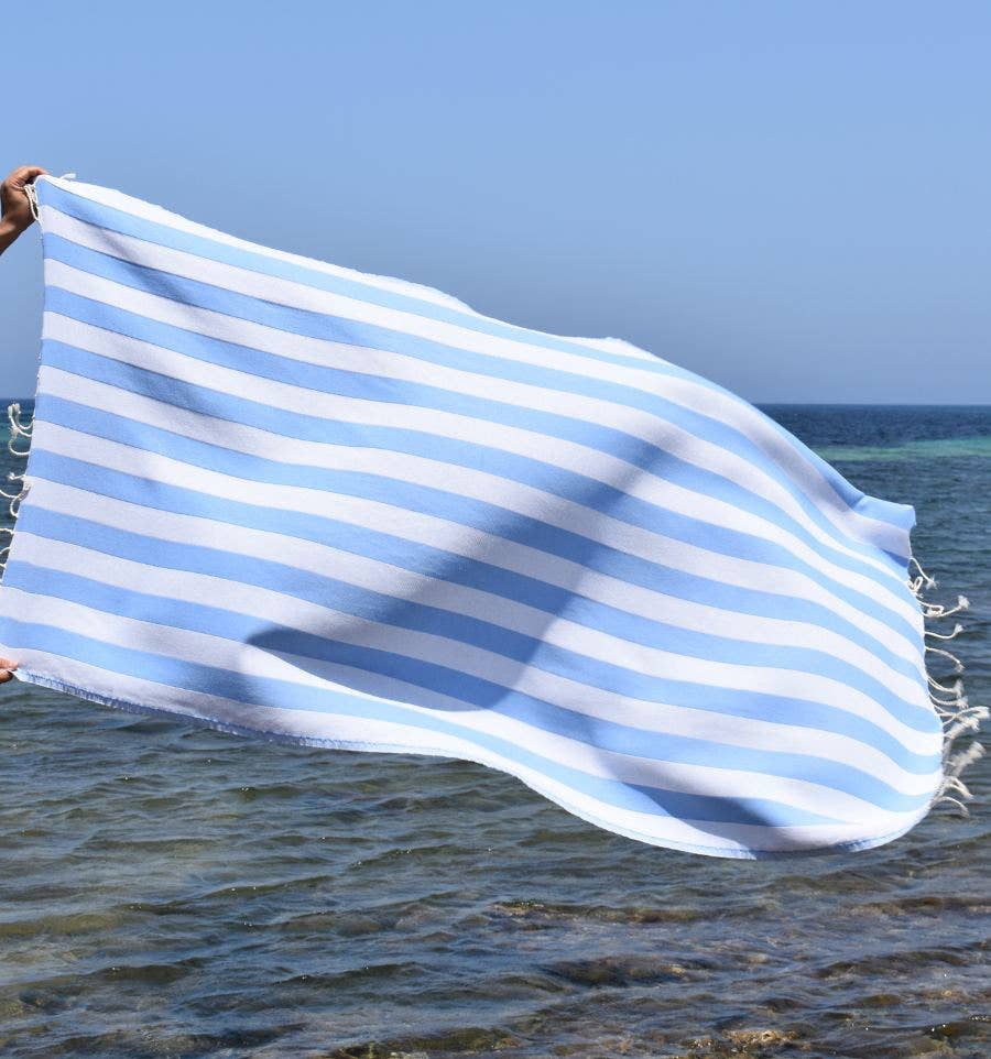 FOUTA RAYÉE - 7 couleurs