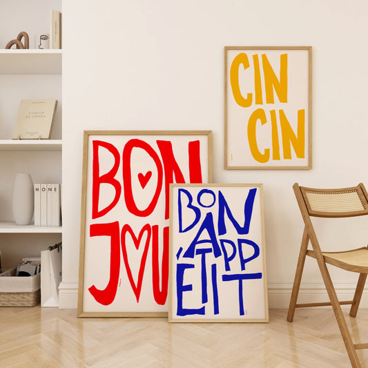 Kit d'impression de phrases en français