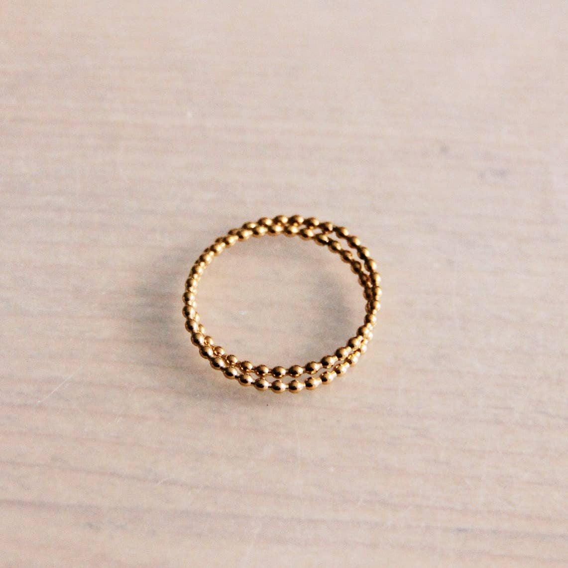 BAGUE DOUBLE ANNEAUX
