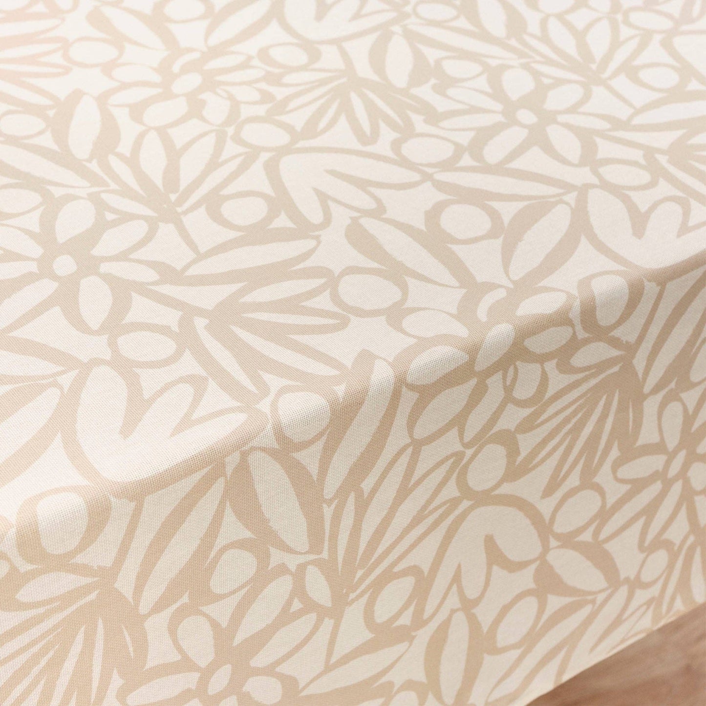 NAPPE CIRÉE - Beige coeur blanc