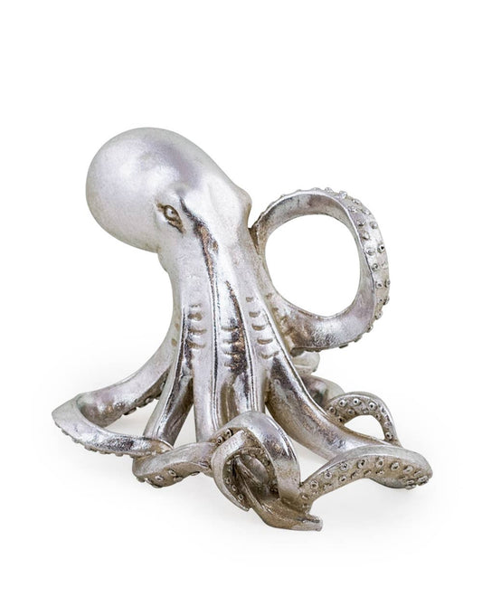 Porte-bouteille de vin Silver Octopus
