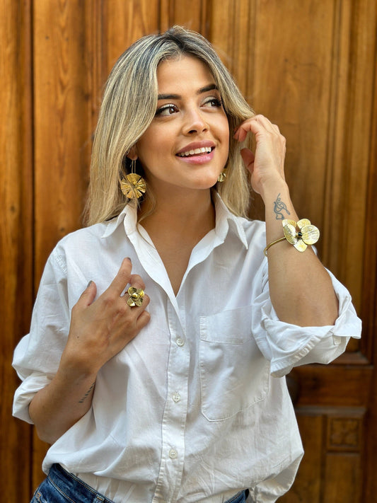 BAGUE FLEUR