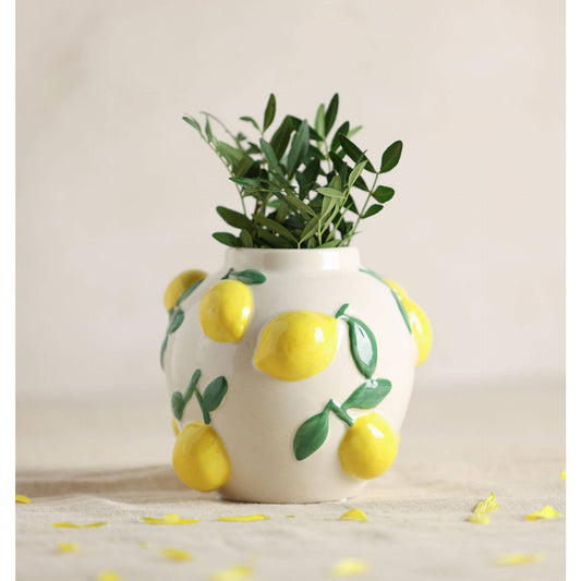 VASE CITRON