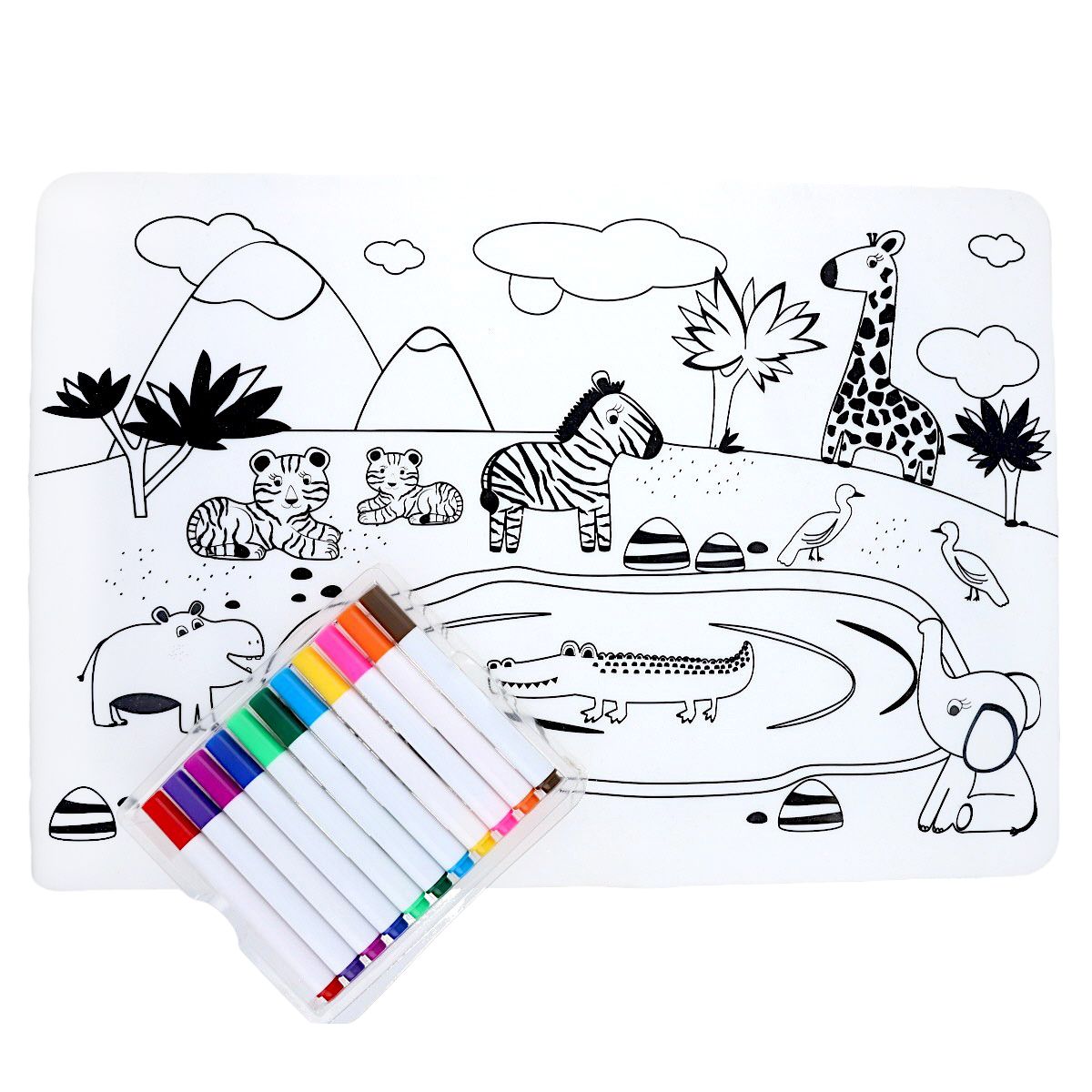 KIT COLORIAGE EN SILICONE