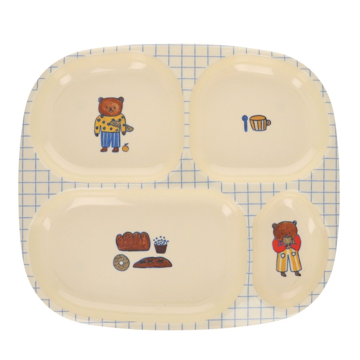 ASSIETTE A COMPARTIMENTS - Ours