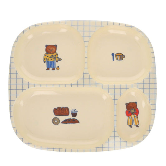 ASSIETTE A COMPARTIMENTS - Ours