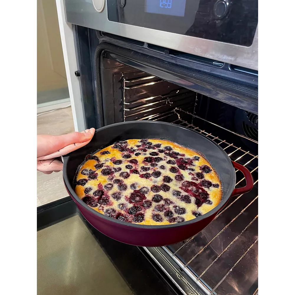 POÊLE 8 EN 1 COOKUT - Rouge foncée