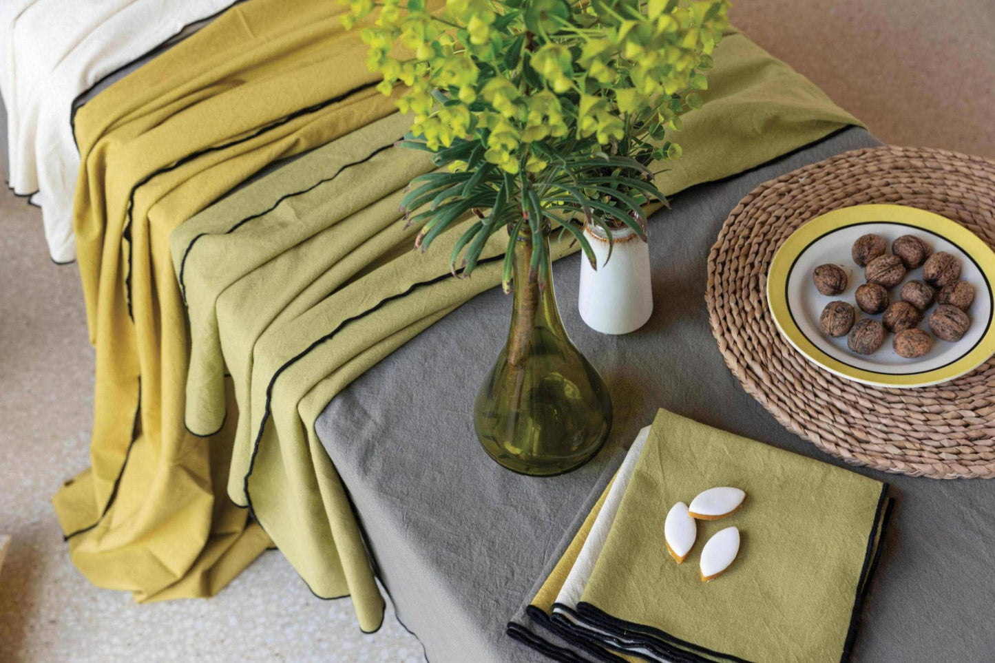 SERVIETTE DE TABLE - Beige