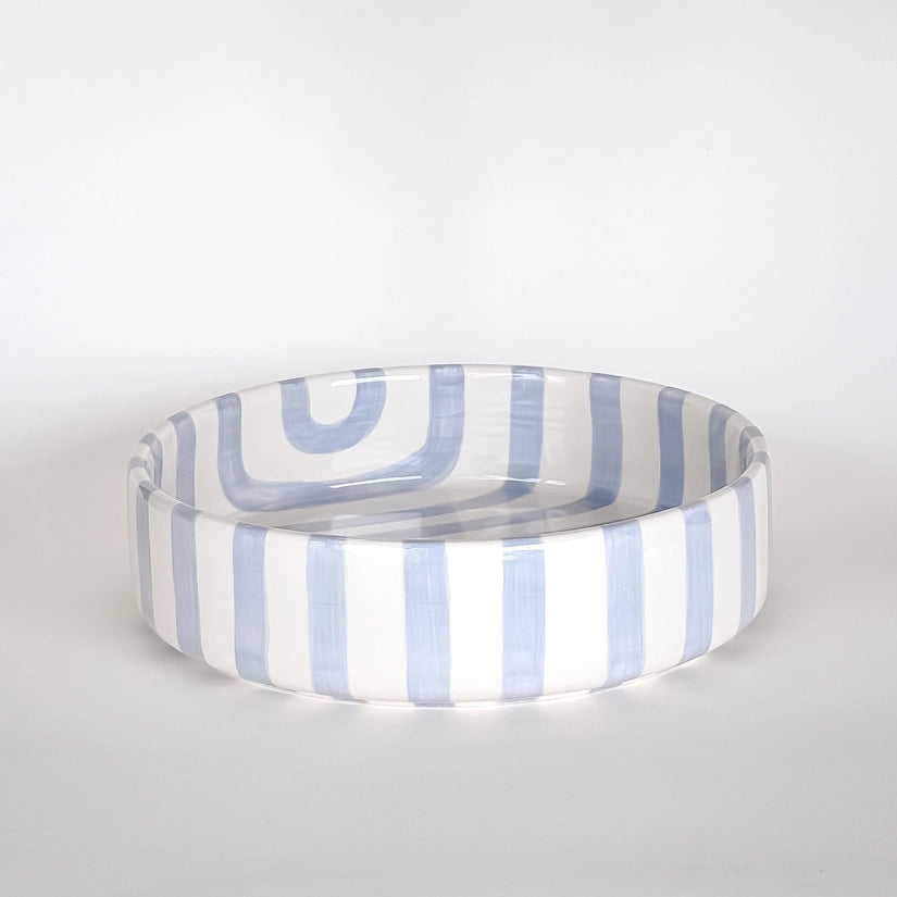 BOL RAYURES BLEUES CLAIRES