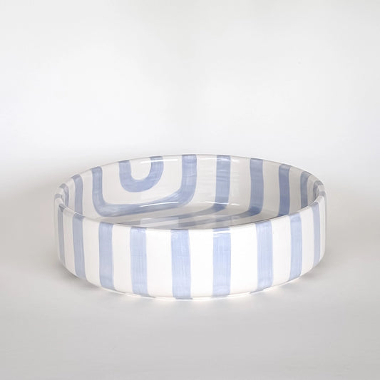 BOL RAYURES BLEUES CLAIRES