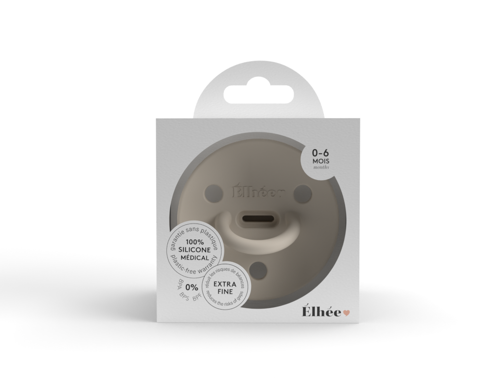 TÉTINE SILICONE - BEIGE