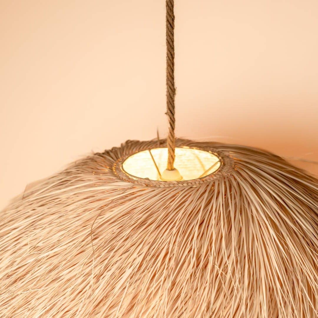 SUSPENSION FIBRE DE PALMIER/COCO