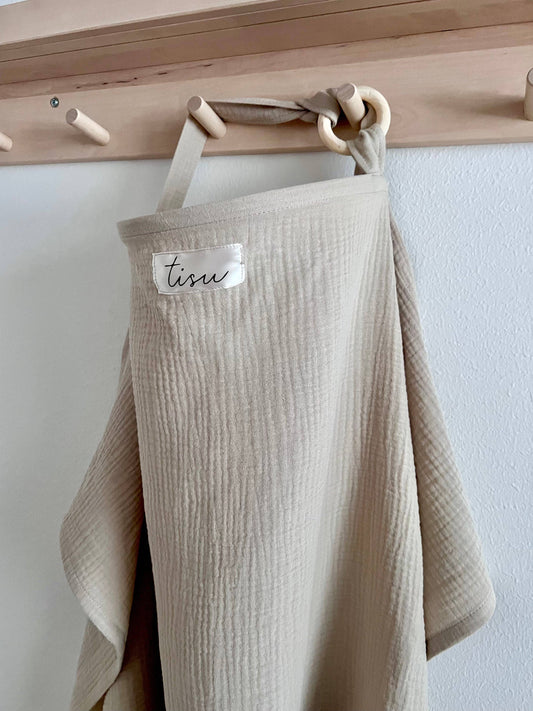 Housse d'allaitement TISU, Oat Beige