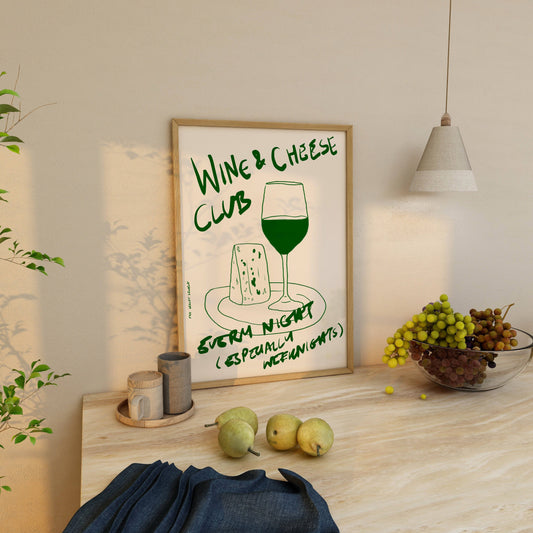 Imprimer Wine and Cheese Club