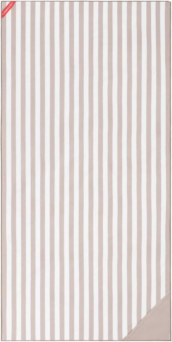 SERVIETTE DE PLAGE ANTI SABLE - BEIGE