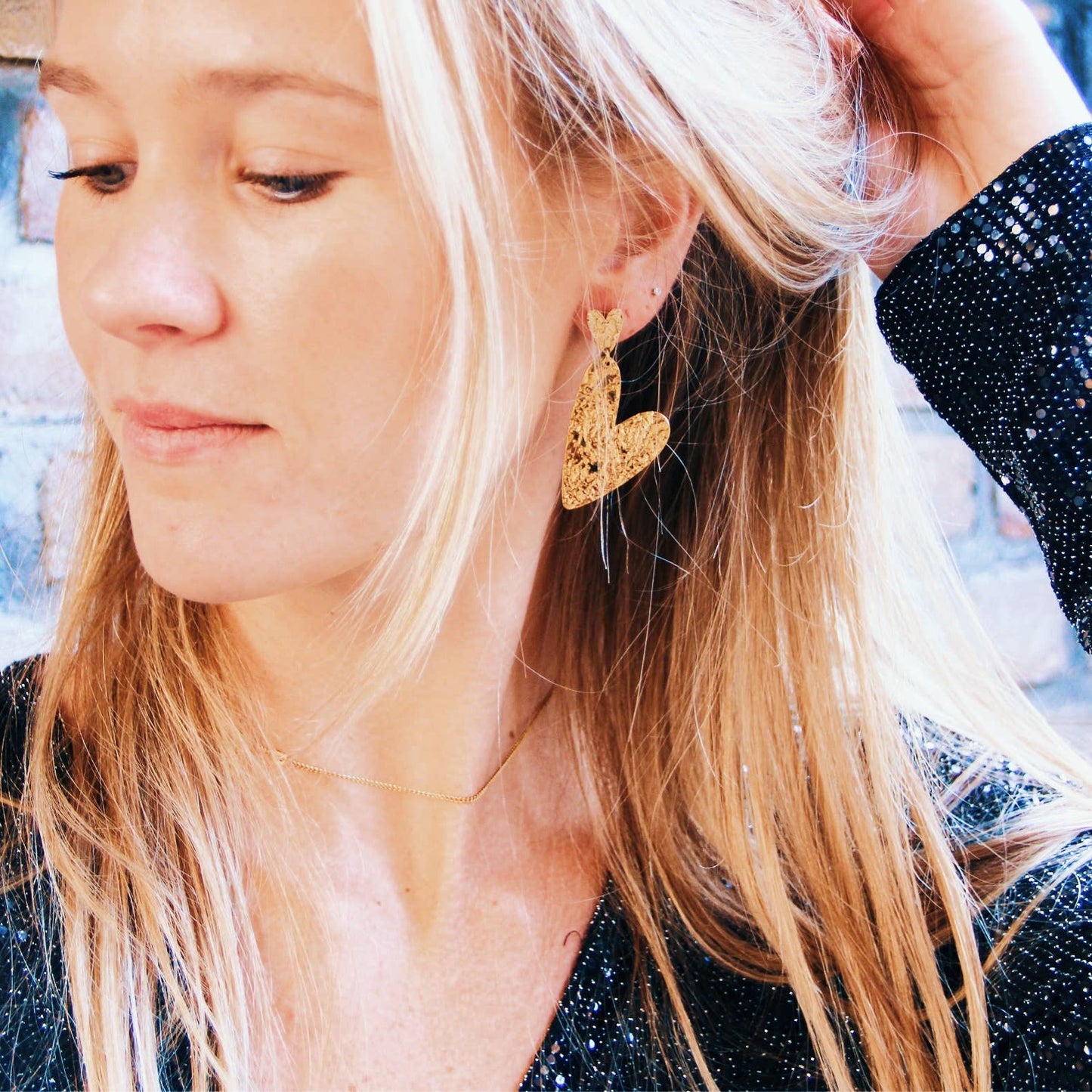 BOUCLE D'OREILLE COEUR
