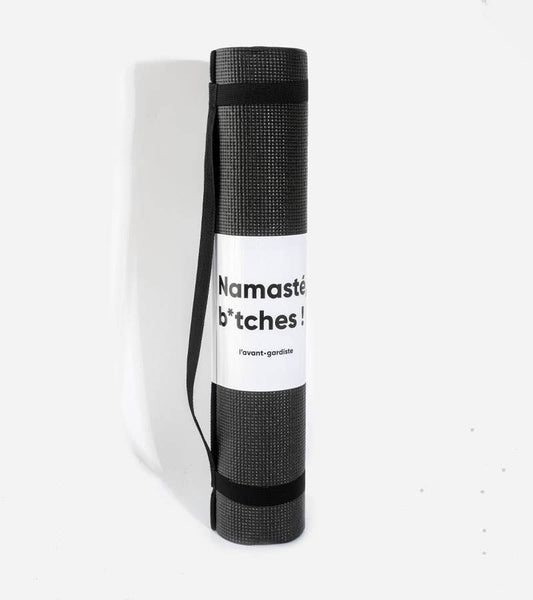 Tapis de yoga Namasté b*tches