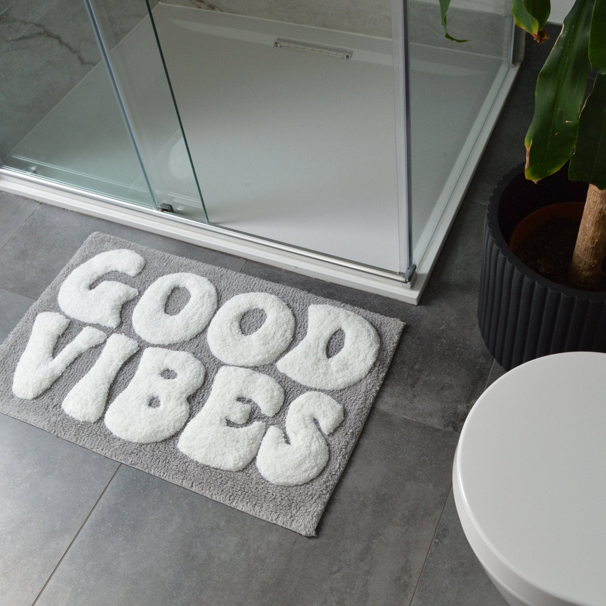 TAPIS DE BAIN "Good vibes"