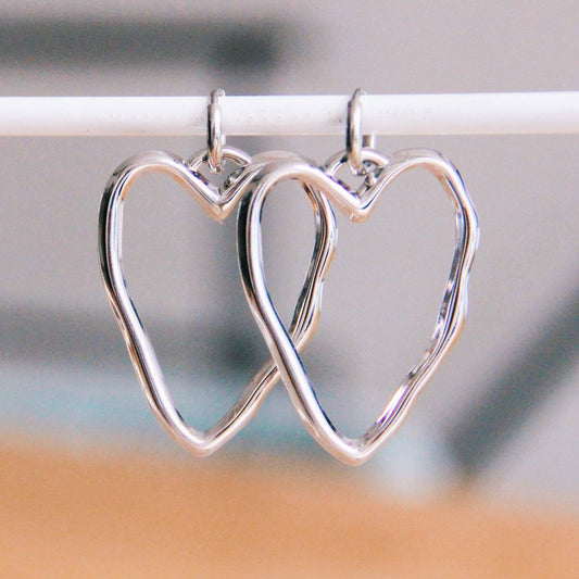 BOUCLE D'OREILLE COEUR