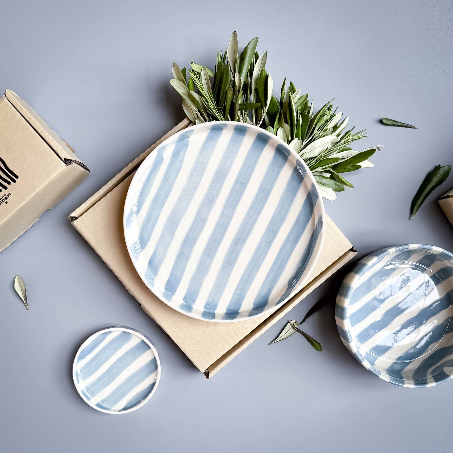 Bol Stripes - morning azzurro