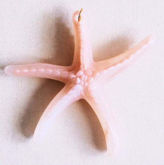 PENDENTIF ETOILE DE MER - rose