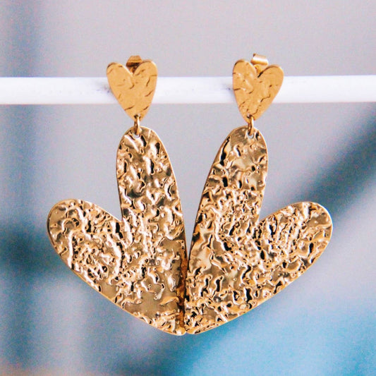 BOUCLE D'OREILLE COEUR