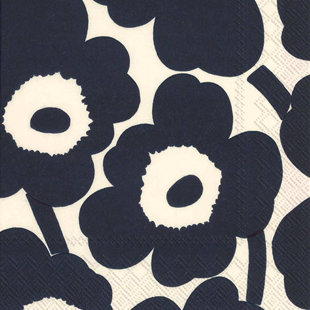 Serviette à cocktail en papier 20 carats Unikko Nature Marimekko Fall