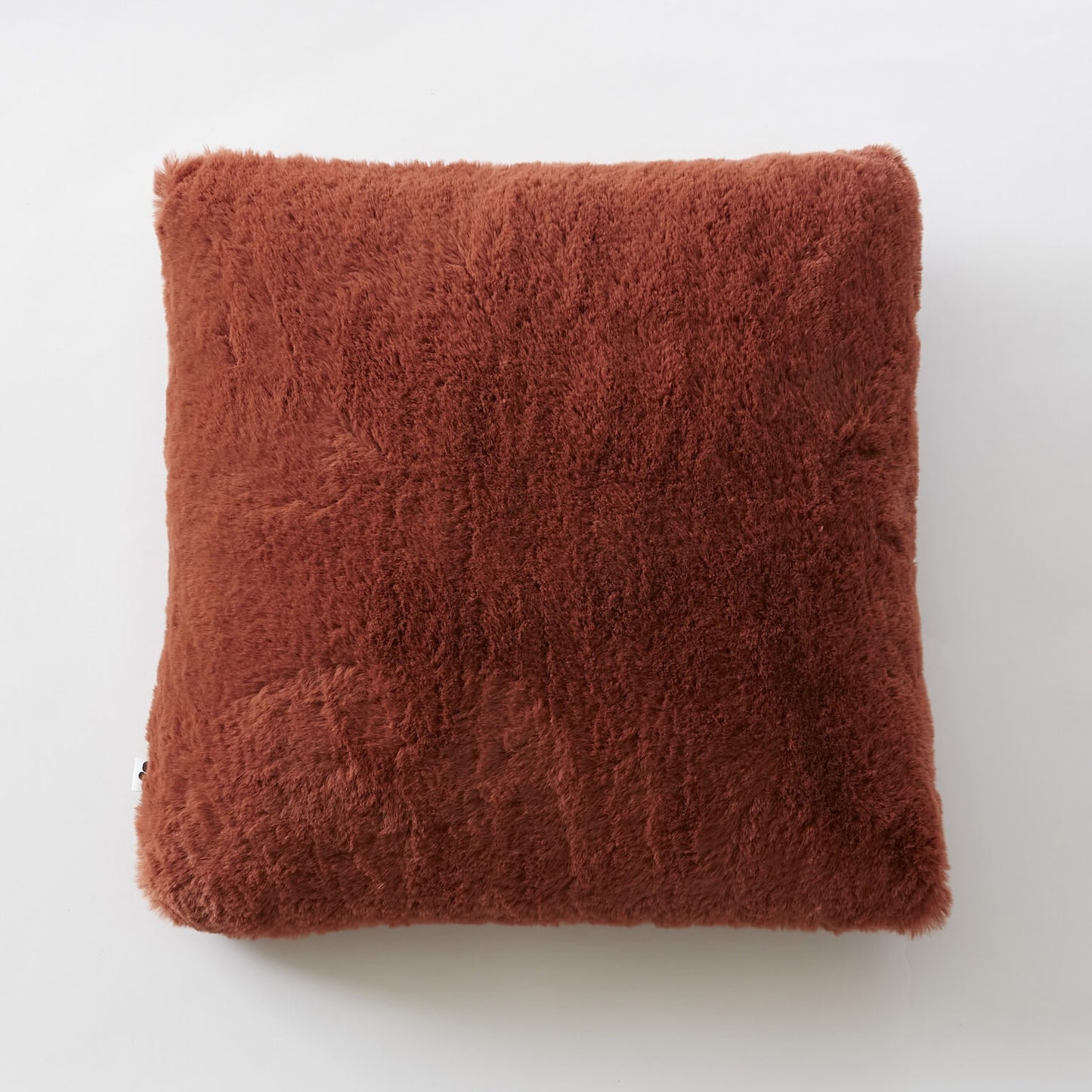 COUSSIN FAUSSE FOURRURE - Terracotta