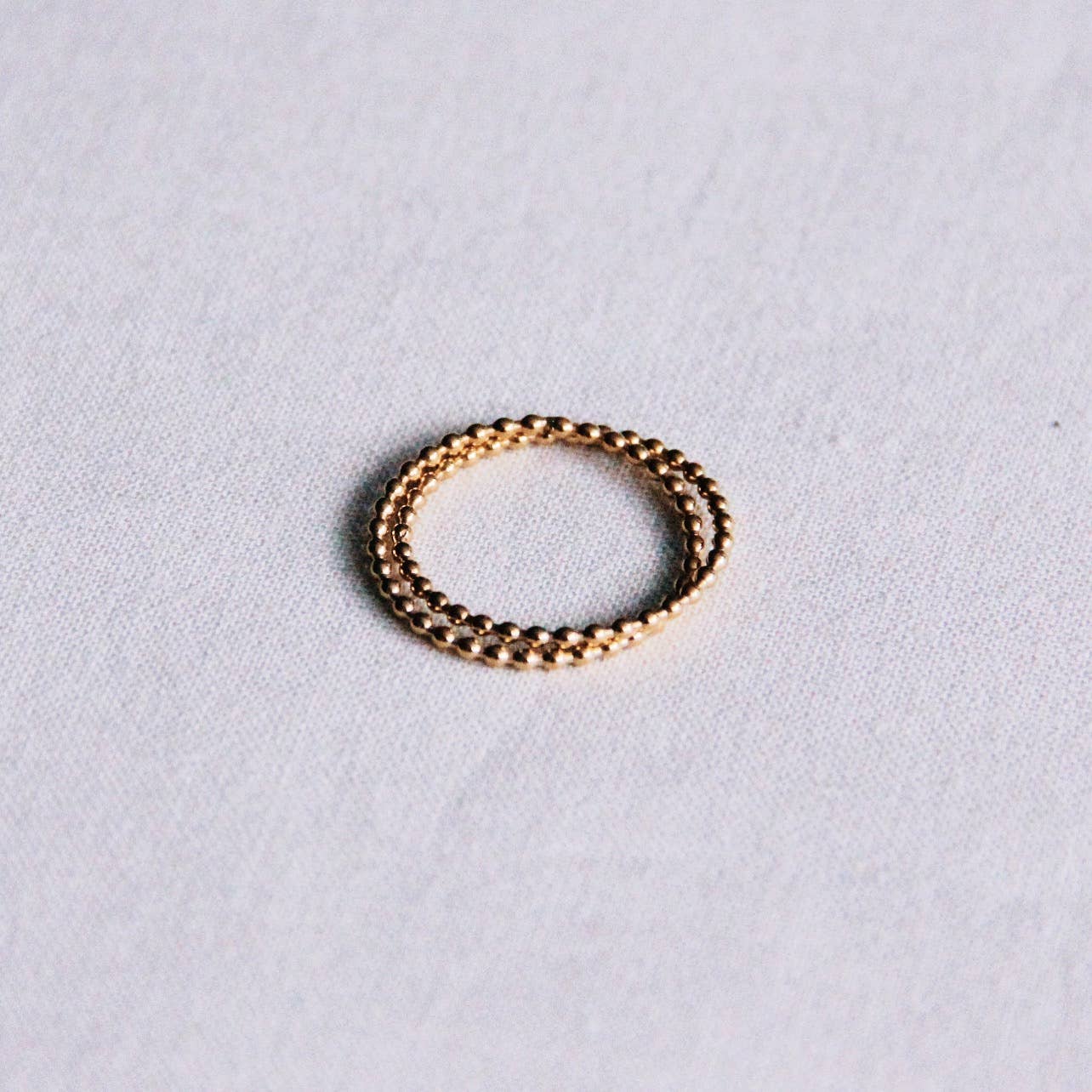 BAGUE DOUBLE ANNEAUX