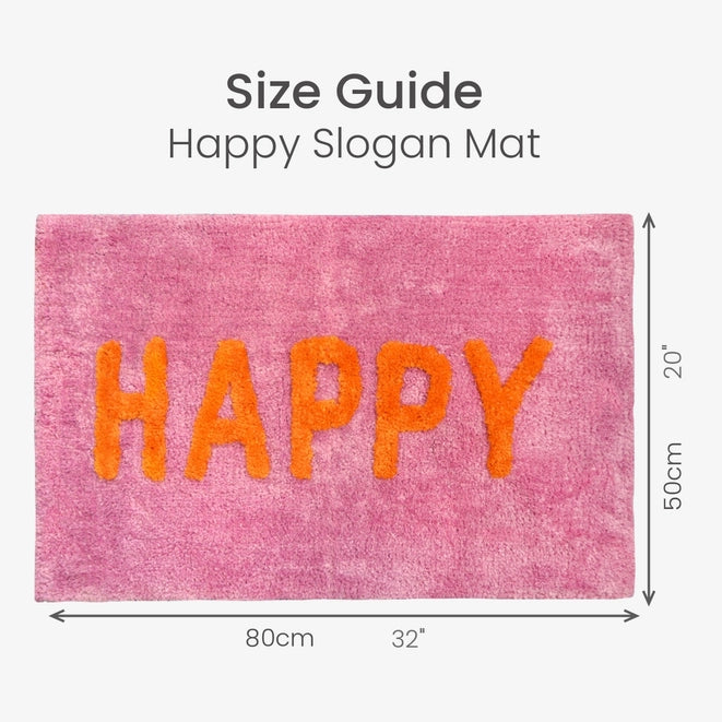 TAPIS DE BAIN - Happy