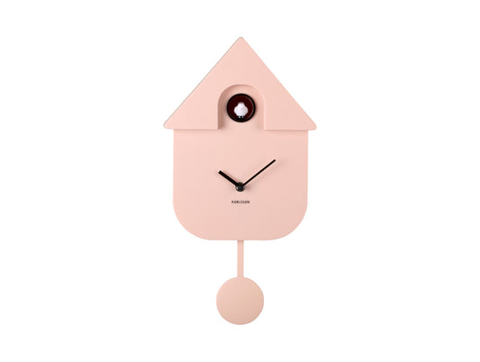 HORLOGE COUCOU - Rose pâle
