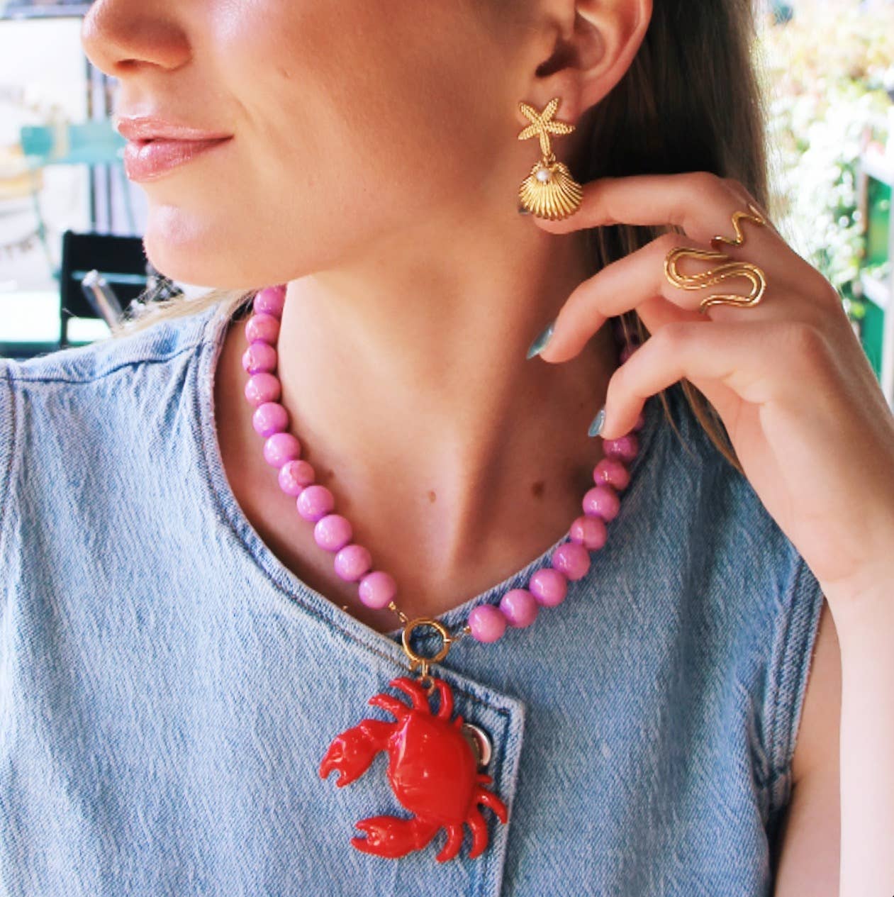 PENDENTIF CRABE
