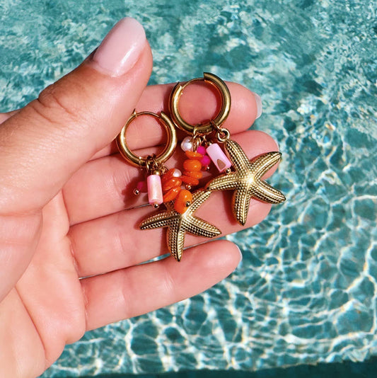 BOUCLE D'OREILLE BRELOQUES - Mer