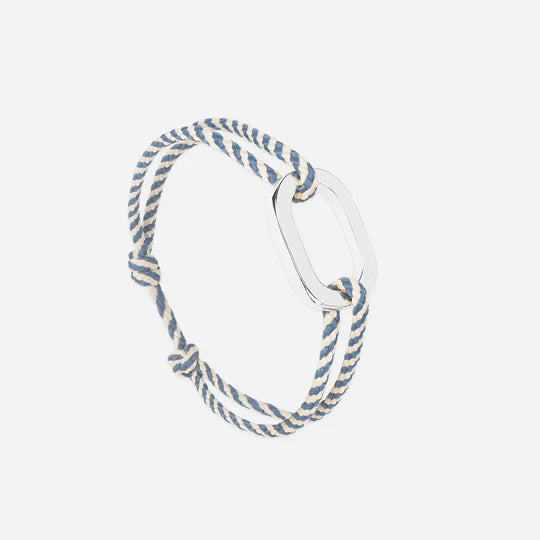 BRACELET MAILLON 22mm PLAQUÉ ARGENT - 6 coloris