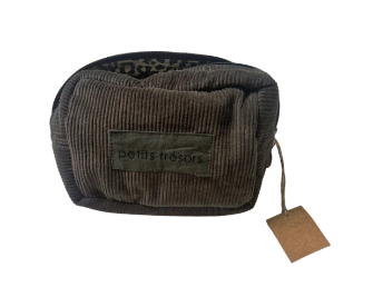 TROUSSE EN VELOURS "PETITS TRESORS" - 6 couleurs