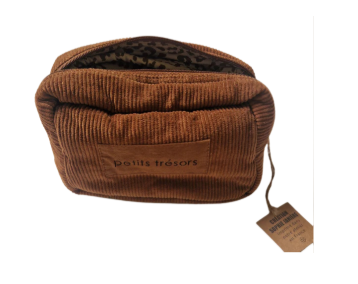 TROUSSE EN VELOURS "PETITS TRESORS" - 6 couleurs