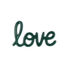 DESSOUS DE PLAT "LOVE" - 4 couleurs