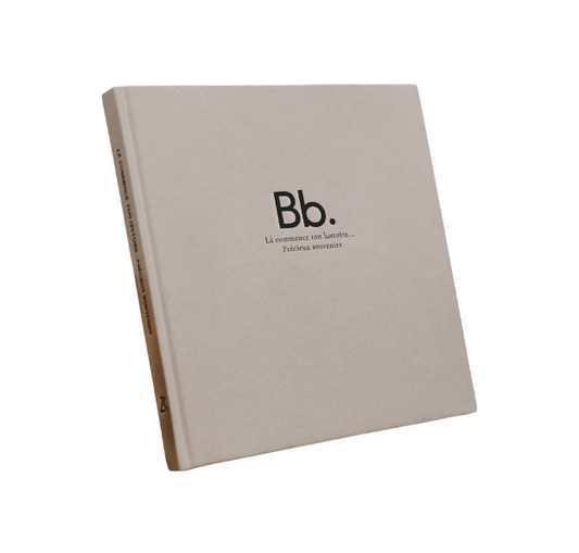 LIVRE DE NAISSANCE EN VELOURS