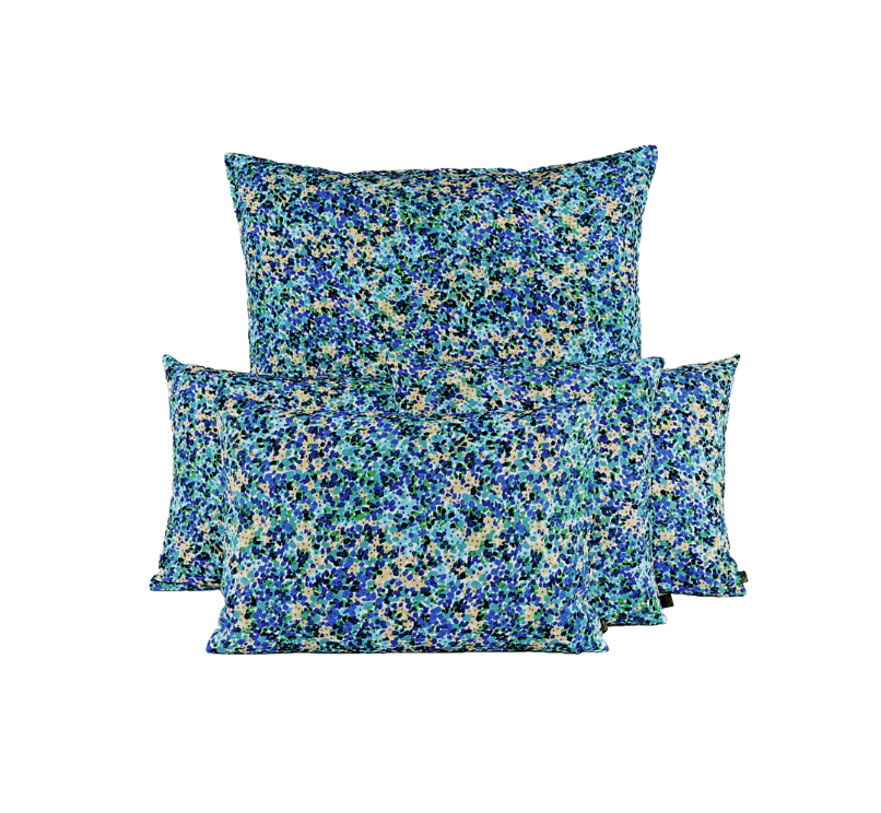 HOUSSE COUSSIN EXTERIEUR - FLEURIE / 2 tailles
