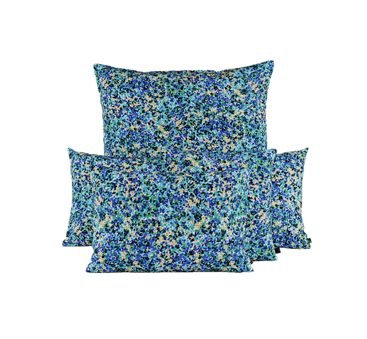HOUSSE COUSSIN EXTERIEUR - FLEURIE / 2 tailles