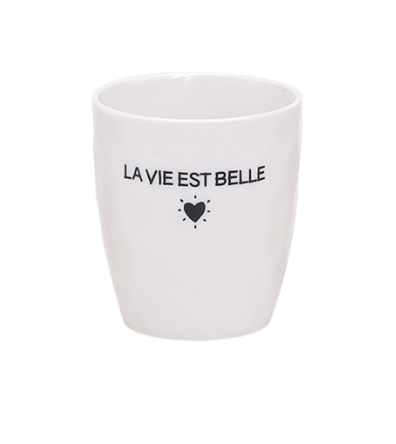 GOBELET - LA VIE EST BELLE